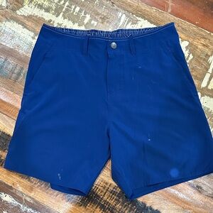 AFTCO Blue Fishing Swim Shorts, 28